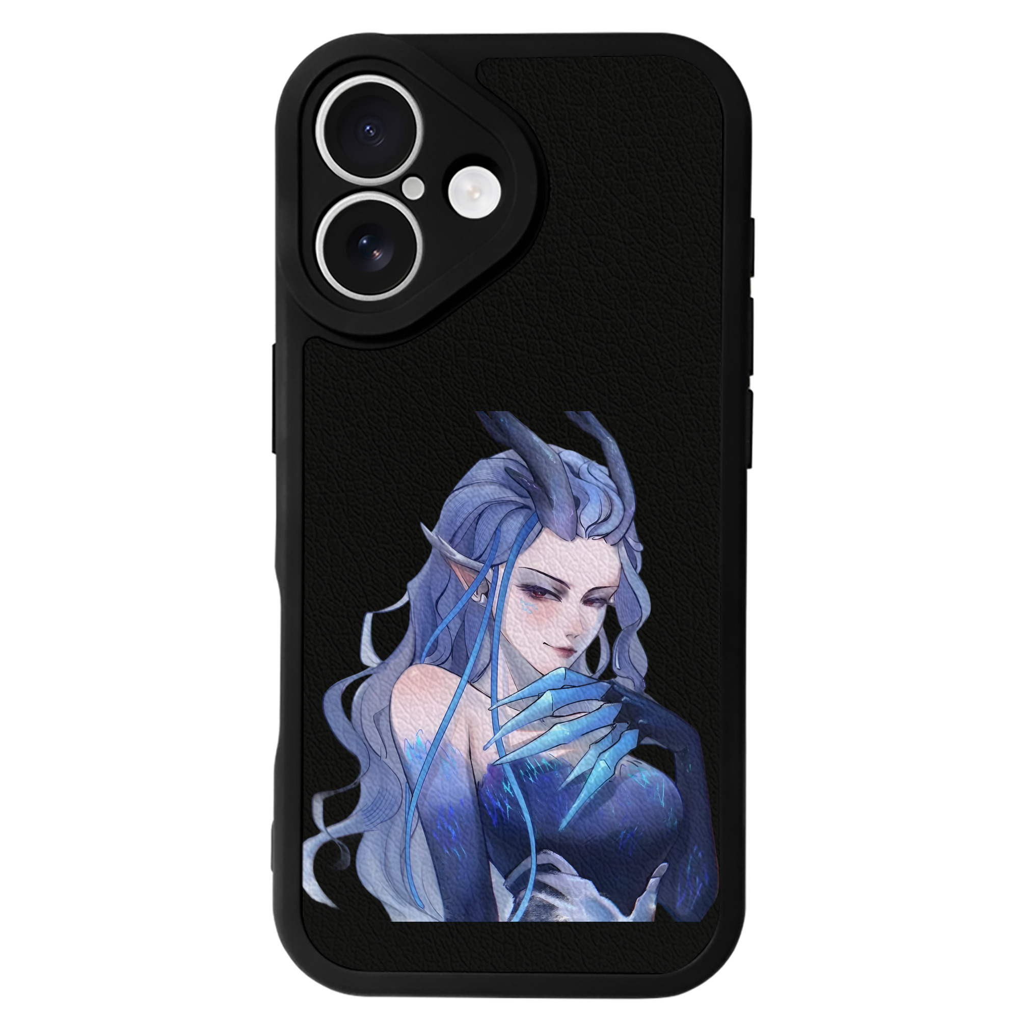 （画像用） Ne Zha 2 ナタ 魔童の大暴れ 【iPhone 16シリーズ対応】シリコンスマホケース（レザー調） 材質：シリコン